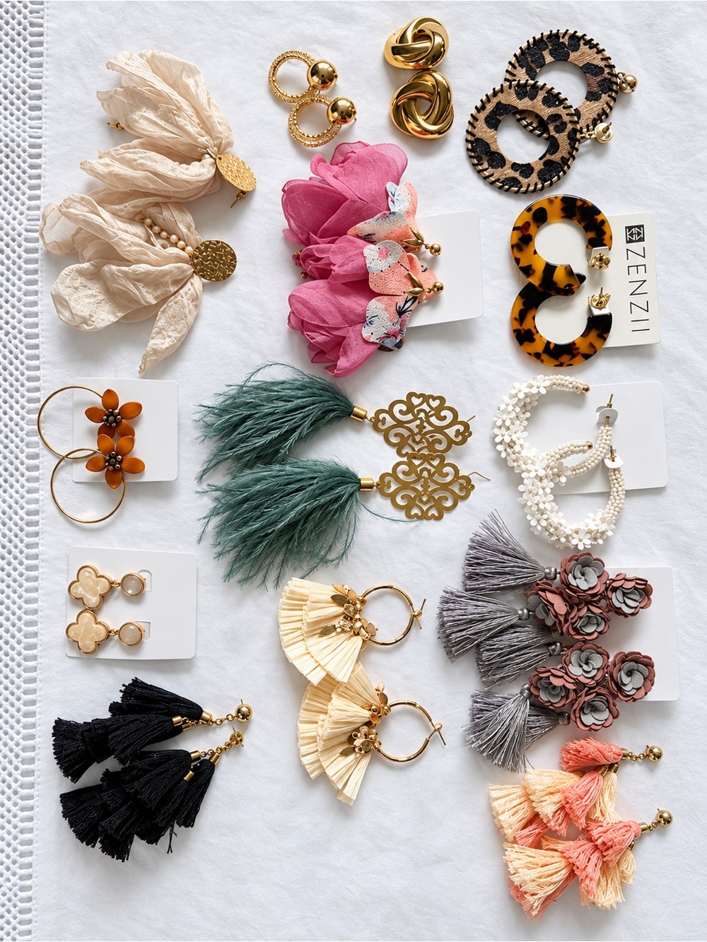 14 pairs Statement Earrings